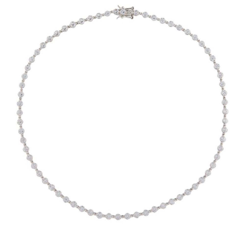 Dorsey Sedgwick 16" in sterling silver with white sapphire